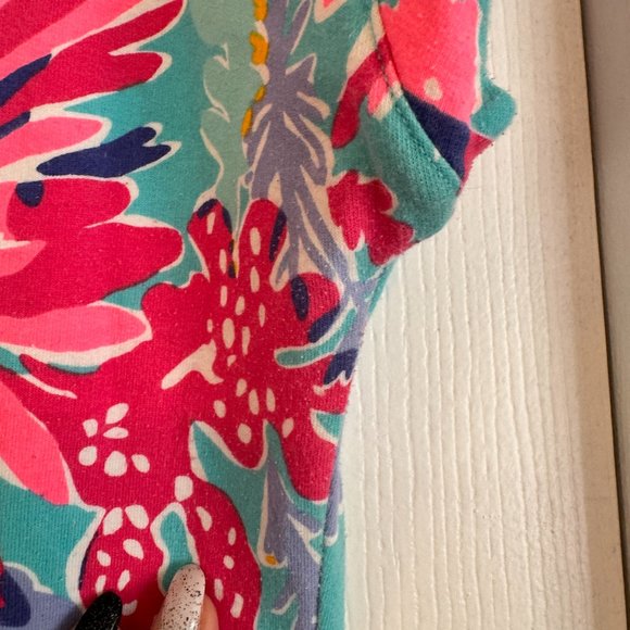Lilly Pulitzer Anastasia Dress in Trippin & Sippin XL - Picture 2 of 5